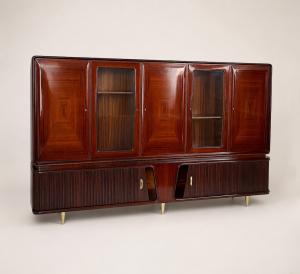 Credenza libreria - bar salotto Mid-Century 